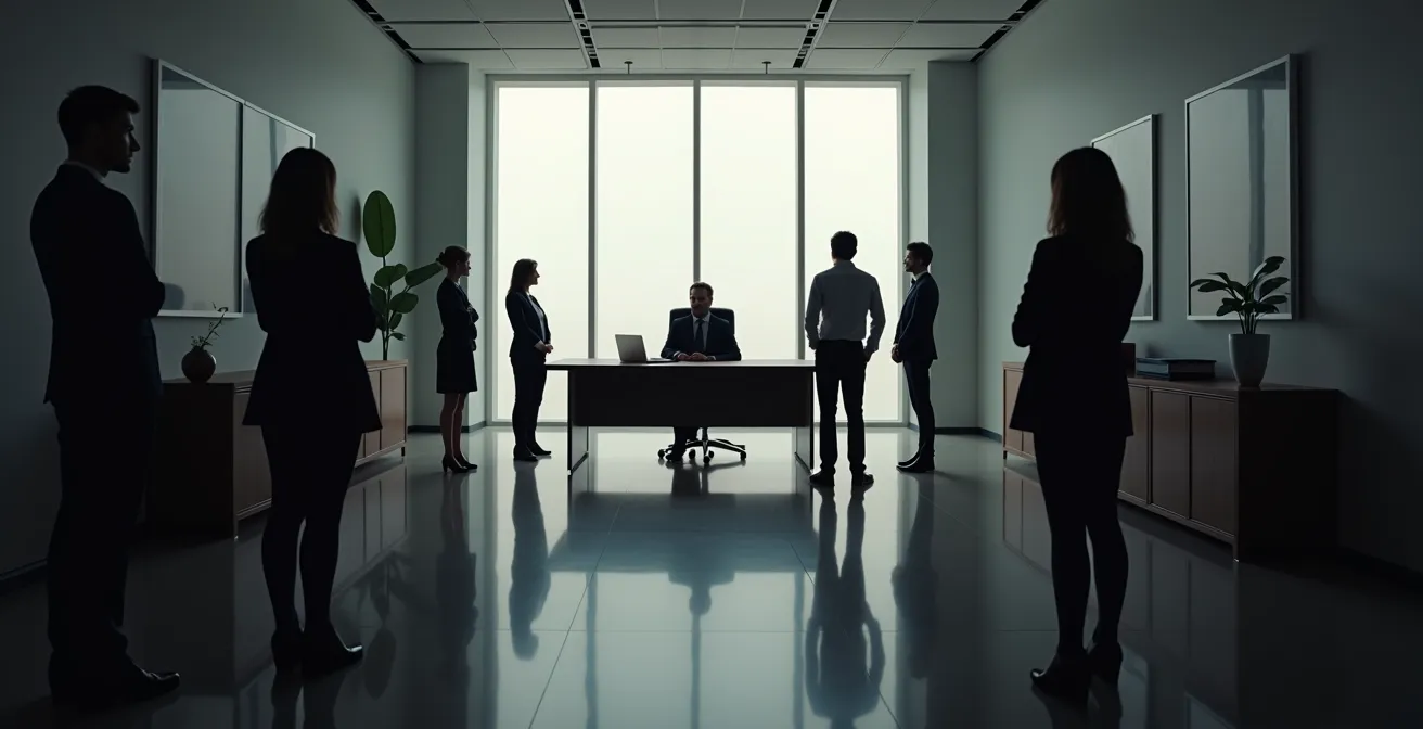 Team-Meeting zeigt Spannung zwischen agiler Praxis und hierarchischer Struktur