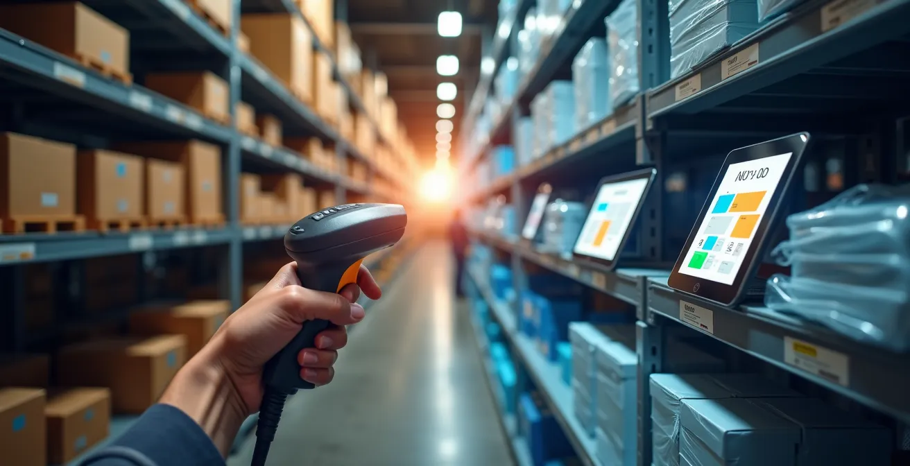 Moderne Lagerverwaltung mit digitaler Bestandserfassung in Echtzeit